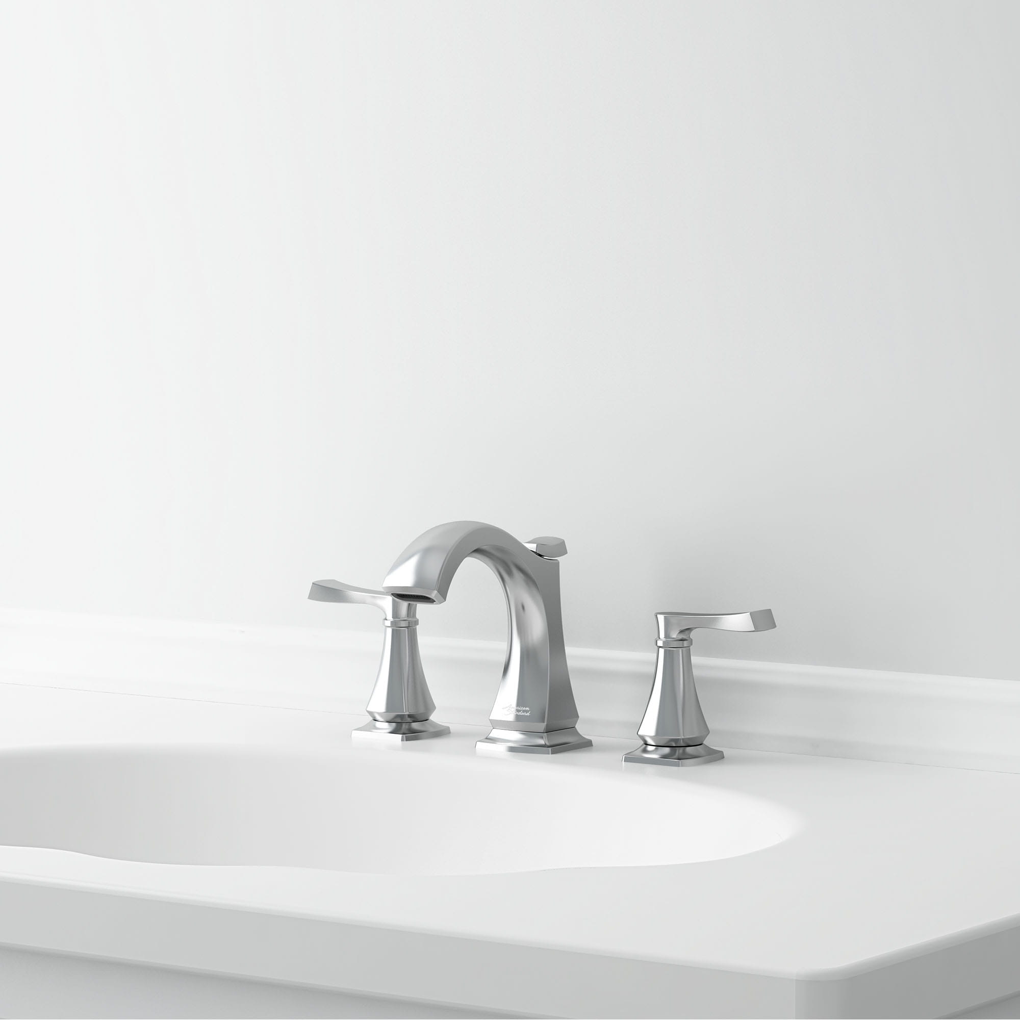 Kaleta 8-In. Widespread 2-Handle Bathroom Faucet 1.5 GPM with Lever Handles